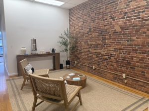 Quiet waiting area
